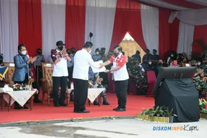 Gubernur Kepri Dampingi Menkumham Hadiri Hari Bhakti Imigrasi ke-72