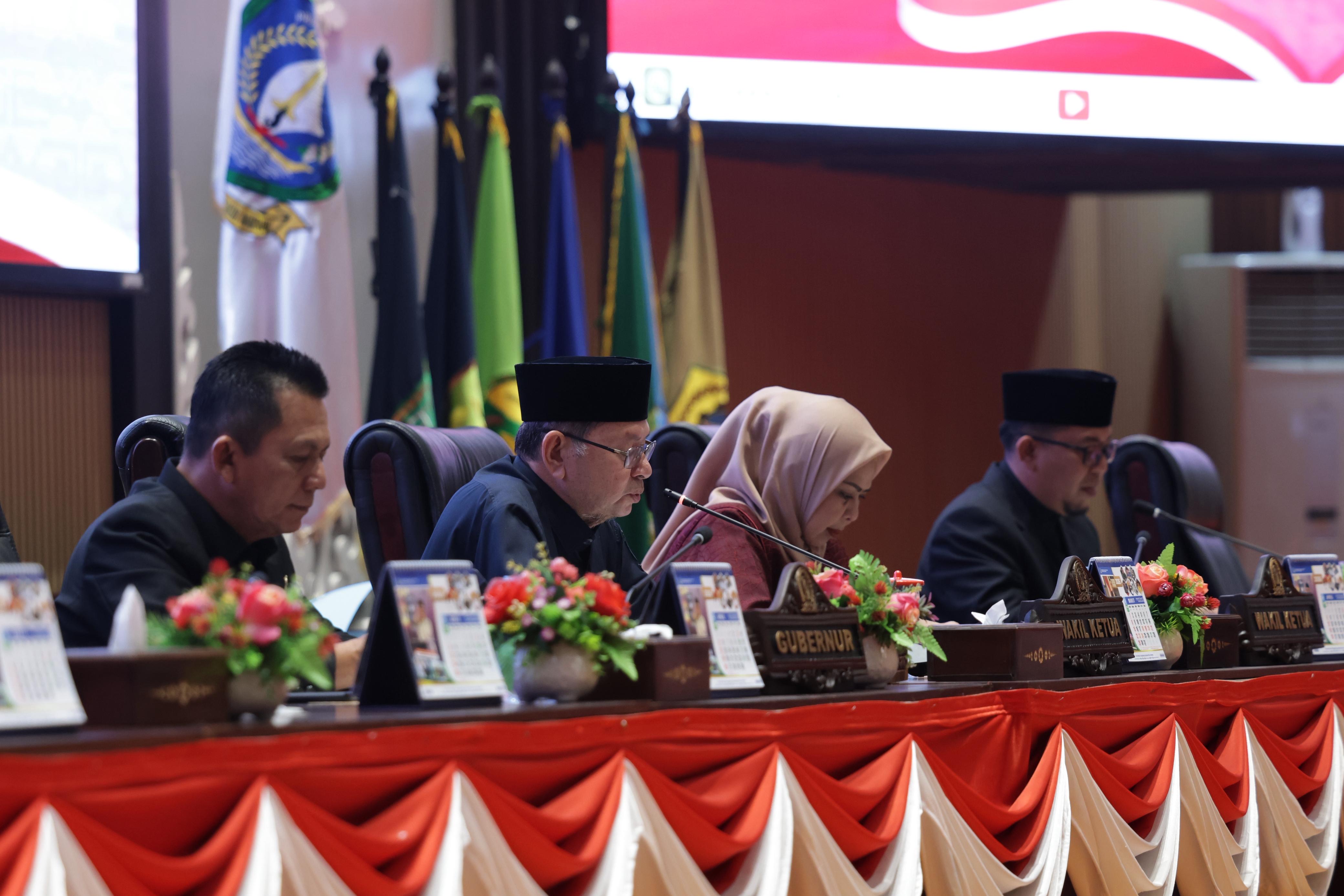 Gubernur Ansar Siap Tindak Lanjut Rekomendasi Strategis DPRD Kepri