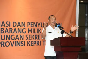 Sekdaprov Adi :  Pelaporan  Barang Milik Daerah Harus Tertib dan Tranparan