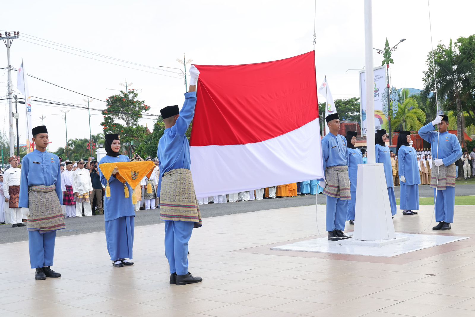 Upacara Hari Jadi Ke-23 Provinsi Kepri, Gubernur Ansar Paparkan Capaian dan Tekad Majukan Negeri Segantang Lada