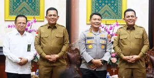 Gubernur Kepri Terima Kunjungan Ketua Pengadilan Tinggi dan Kapolresta Tanjungpinang