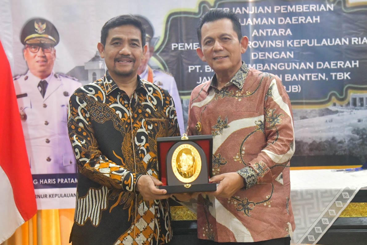 Pemprov Kepulauan Riau Teken Perjanjian Pinjaman Daerah dengan Bank BJB