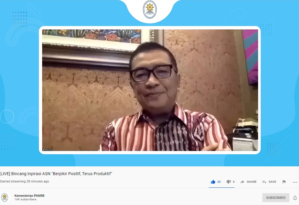 Rahasia Tetap Produktif Selama Work From Home Ala Helmy Yahya