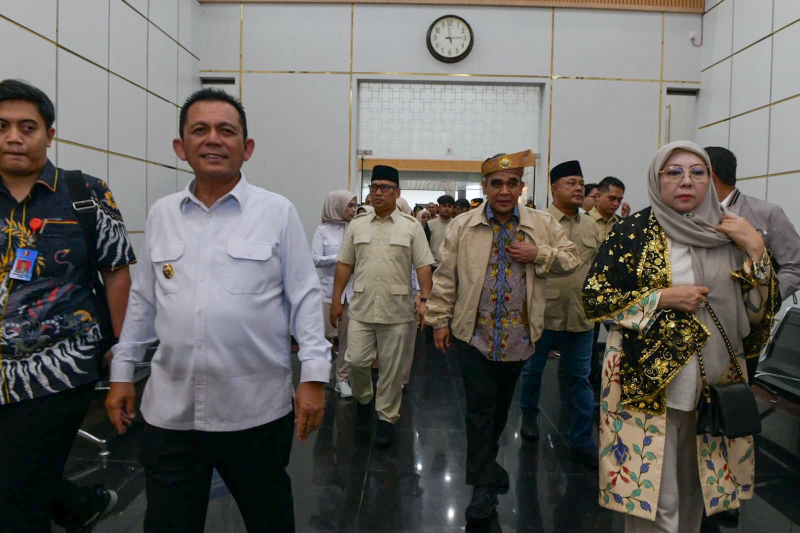 Gubernur Ansar Sambut Kedatangan Ketua MPR RI Ahmad Muzani di Tanjungpinang