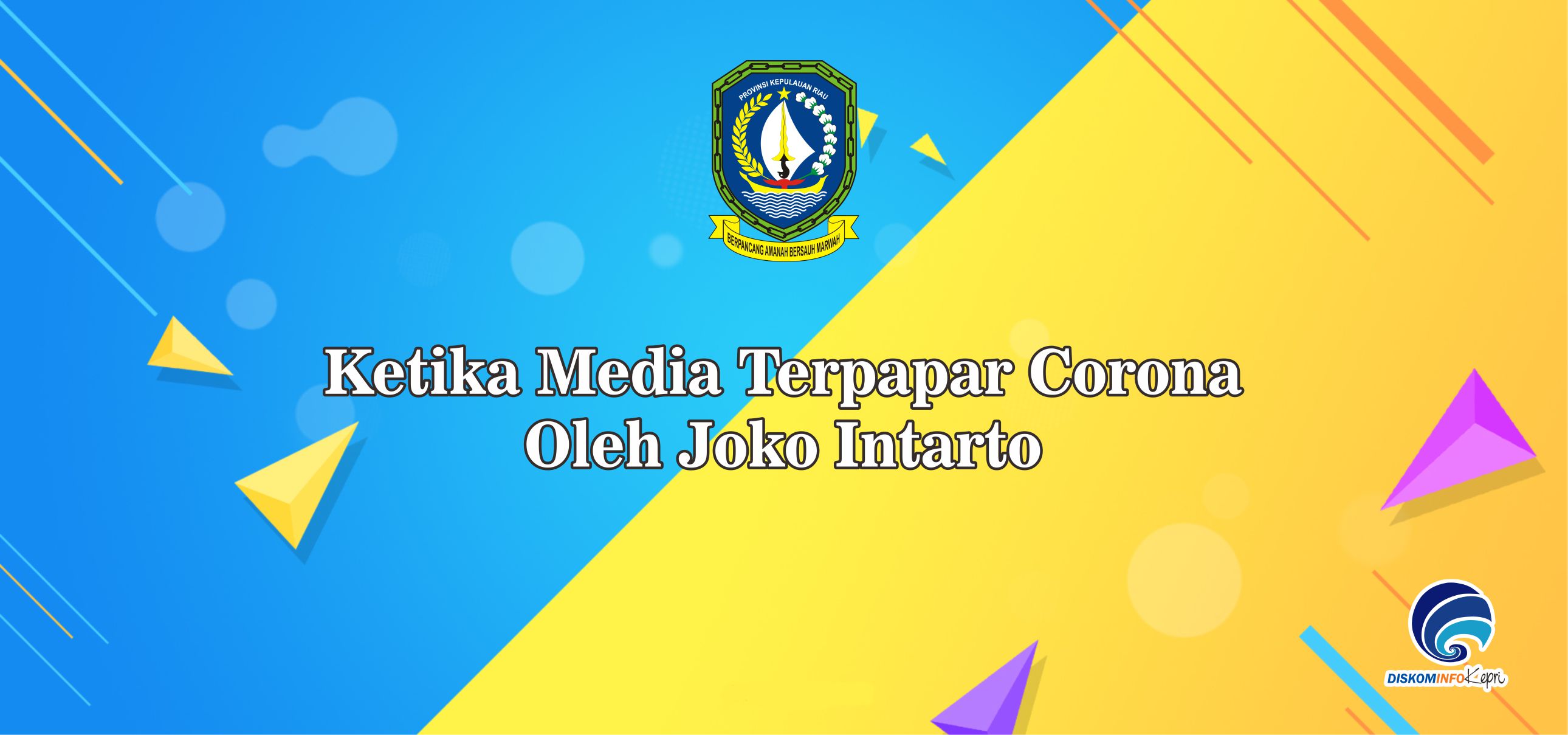 Ketika Media Terpapar Corona Oleh Joko Intarto