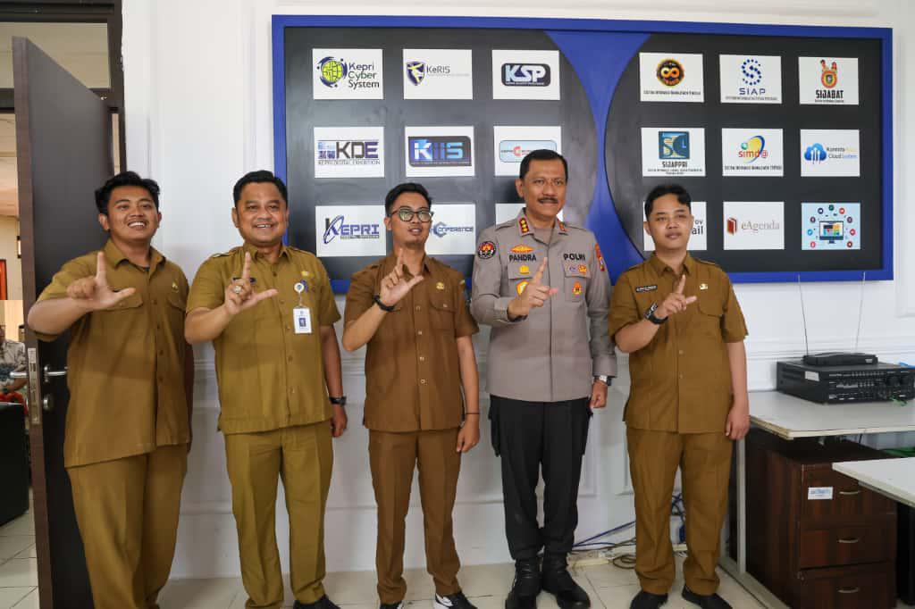 Polda Kepri dan Diskominfo Bangun Kolaborasi Digital Dukung Ketahanan Pangan Maritim