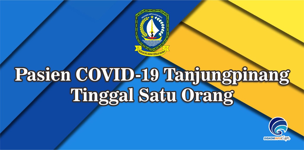 Pasien COVID-19 Tanjungpinang Tinggal Satu Orang
