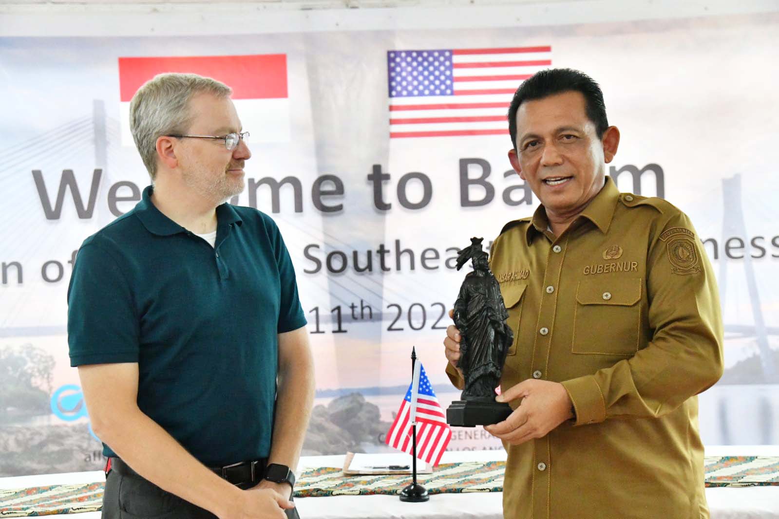Terima Kunjungan Delegasi WTC Utah, Gubernur Ansar Paparkan Iklim Investasi Kepri
