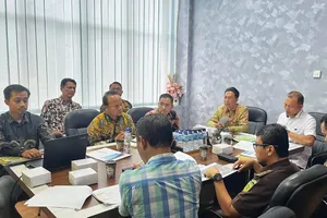 Dinas PUPP Kepri Sampaikan Permohonan Pengawalan Khusus Proyek Strategis 2025 di Kejati Kepri