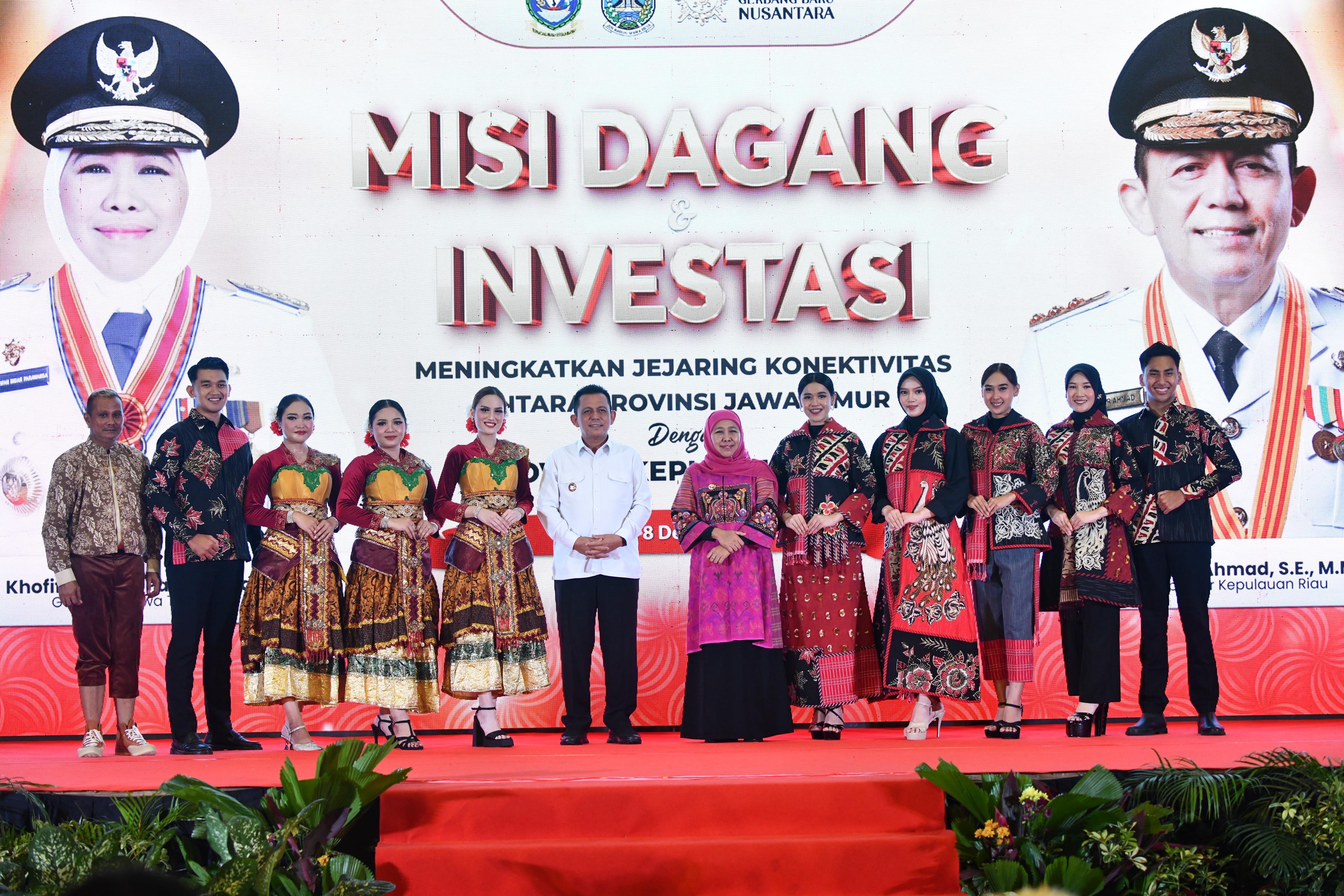 Ansar - Khofifah Perkuat Hubungan Antar Daerah Melalui Misi Dagang & Investasi