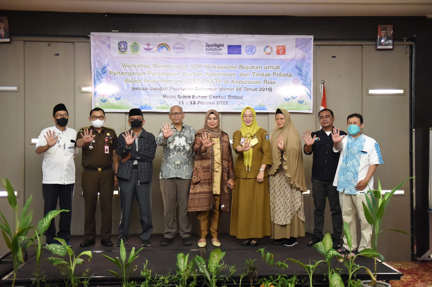 Dewi Ansar Hadiri Workshop Penanganan Terpadu  Perempuan Korban Kekerasan