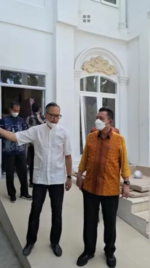 Akan Diresmikan Mei Mendatang, Gubernur Ansar Cek Progres Pengerjaan Rumah Singgah Jakarta