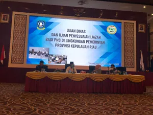 PNS KEPRI IKUTI UJIAN DINAS DAN UJIAN PENYESUAIAN IJAZAH