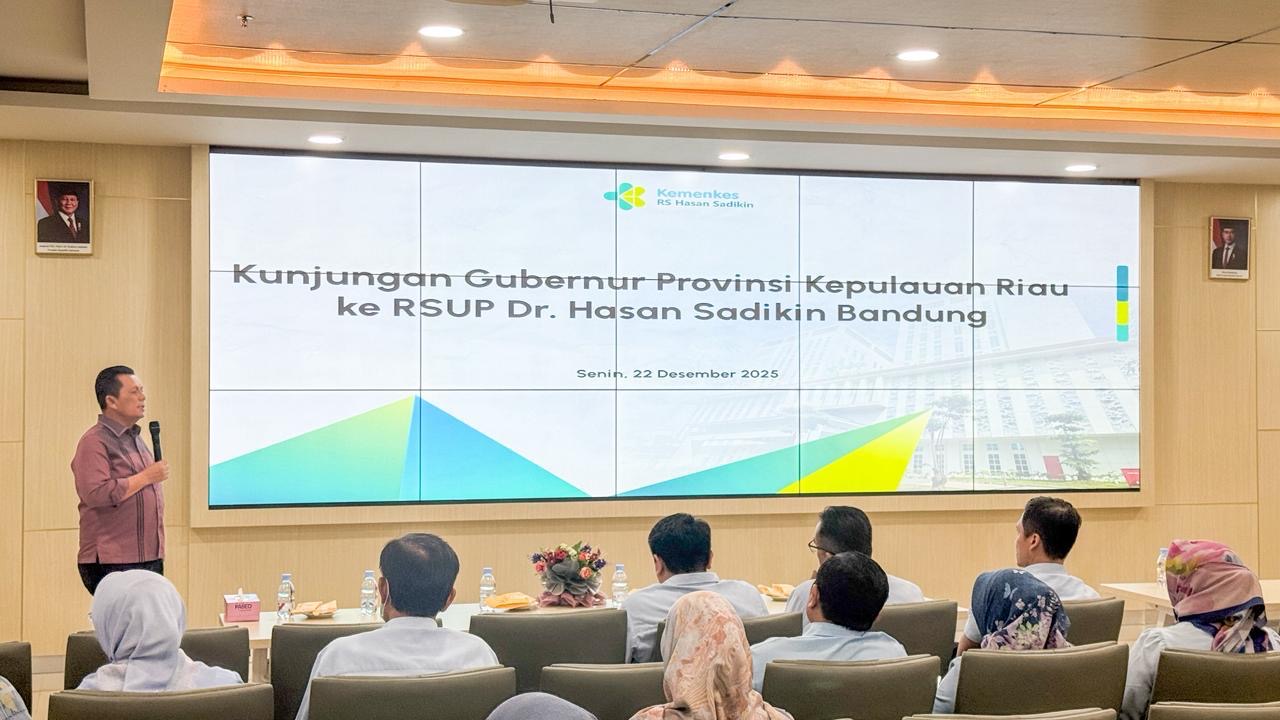 Gubernur Ansar Kunjungi RS Hasan Sadikin Bandung, Perkuat Tata Kelola RSUD Raja Ahmad Tabib