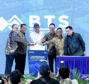 Groundbreaking Pabrik Hilirisasi Timah, Kepri Dapat Perhatian Khusus Pemerintah Pusat