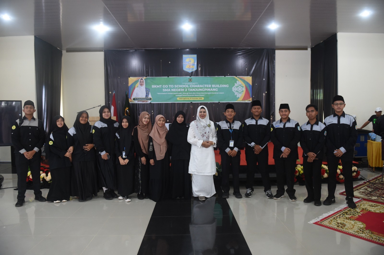 BKMT Go to School Character Building di SMAN 2 Tanjungpinang