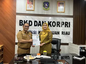 BKD dan KORPRI Serahkan Hasil Penilaian Potensi dan Kompetensi Pegawai Pemko Tanjungpinang