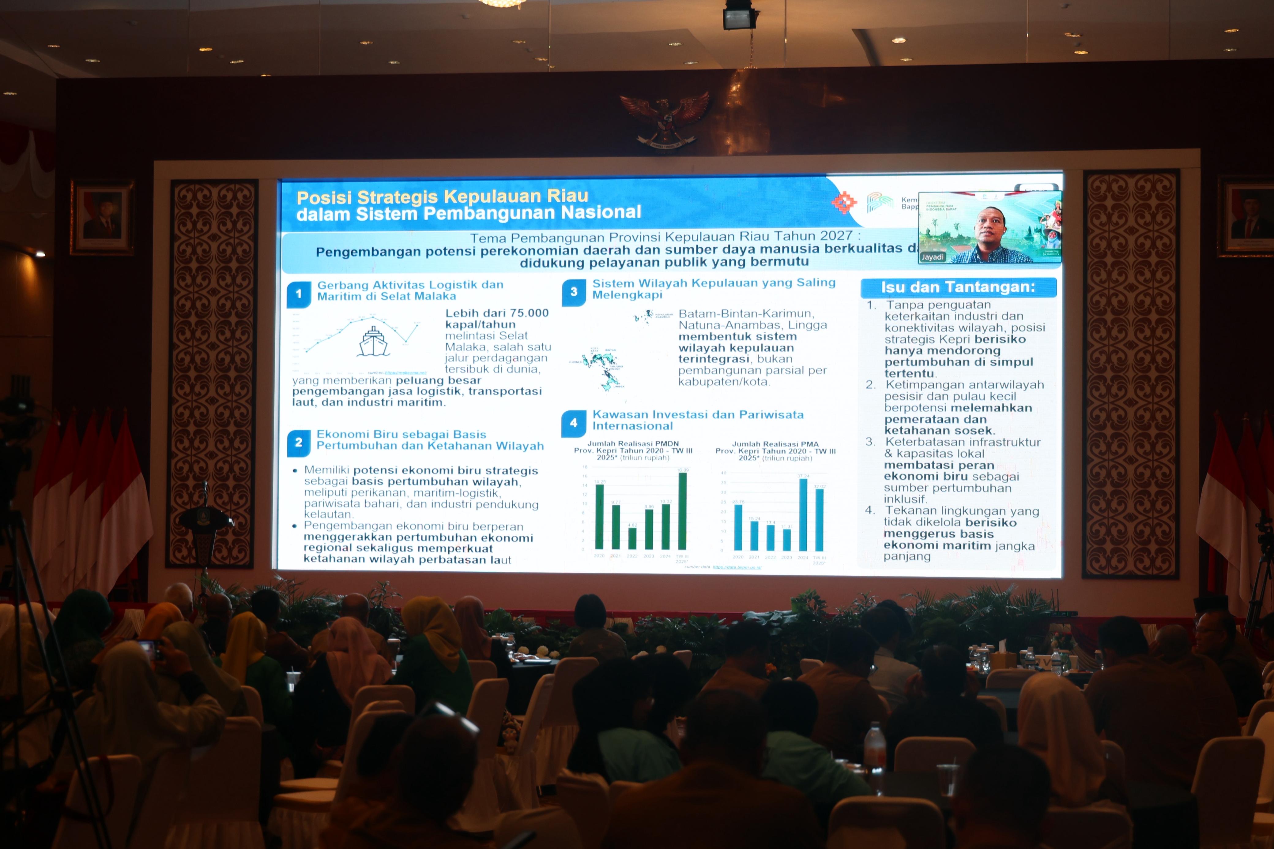 Pemprov Kepri Mulai Tahapan Perencanaan Pembangunan 2027 Melalui Konsultasi Publik RKPD