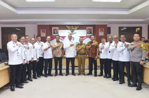 Sekdaprov Kepri Terima Audiensi TIM PKDN Sespimti Polri, Sambut Indonesia Emas 2045