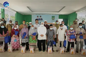 Wagub Marlin Hadiri Bazar Sembako Murah Bersubsidi di Beberapa Lokasi di Batam