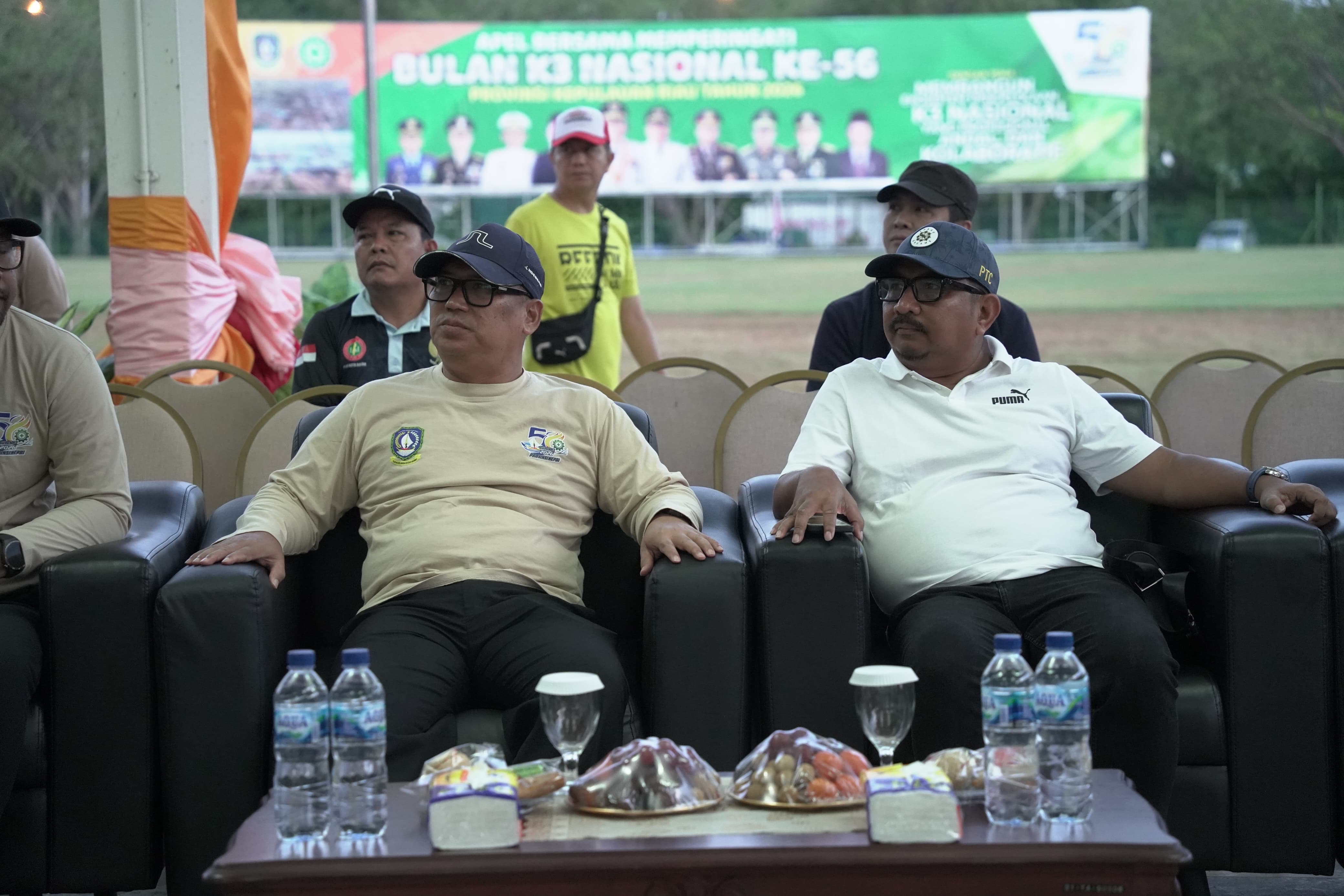 Wagub Nyanyang Hadiri Jalan Santai Bulan K3 Nasional ke-56 di Batam