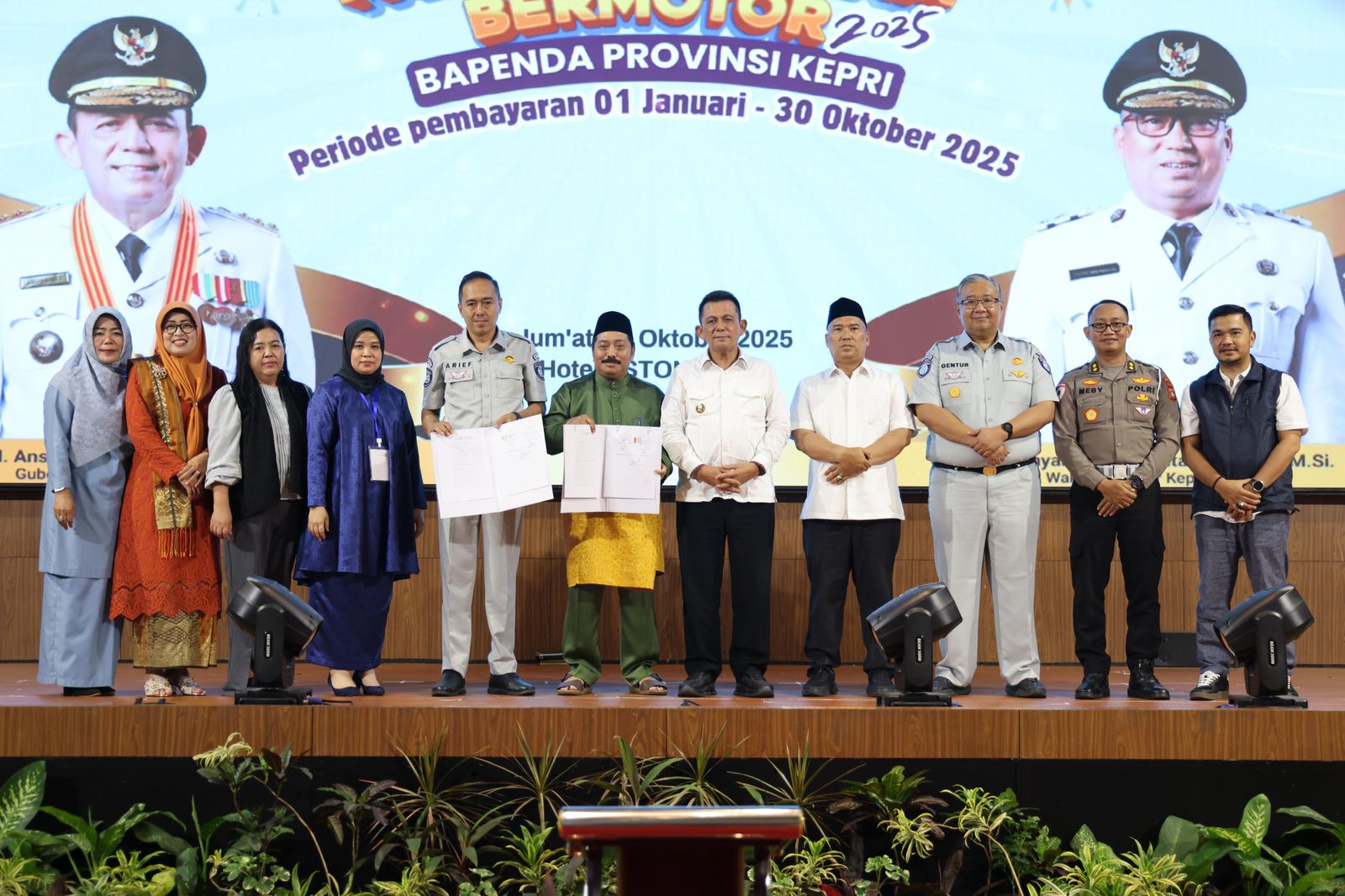 Gubernur Ansar Hadiri Pengundian Gebyar Pajak Kendaraan Bermotor 2025 Kepri