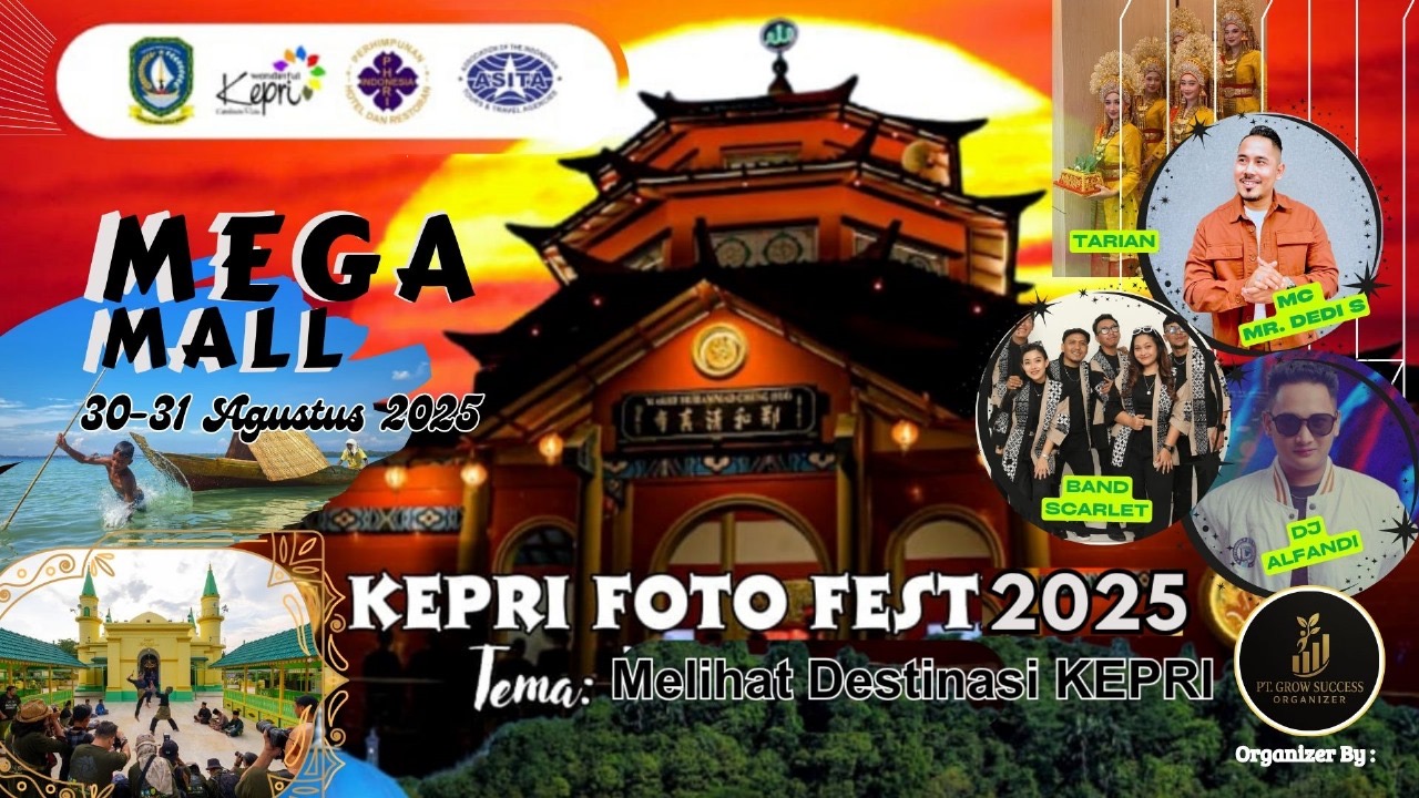 Potret Keindahan Kepri Akan Dilihat Dunia di  Kepri Photo Fest 2025 di Mega Mall Batam