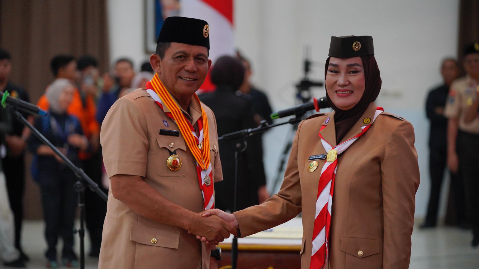 Pramuka Natuna Siap Berinovasi, Gubernur Ansar Lantik Pengurus Masa Bakti 2025–2030