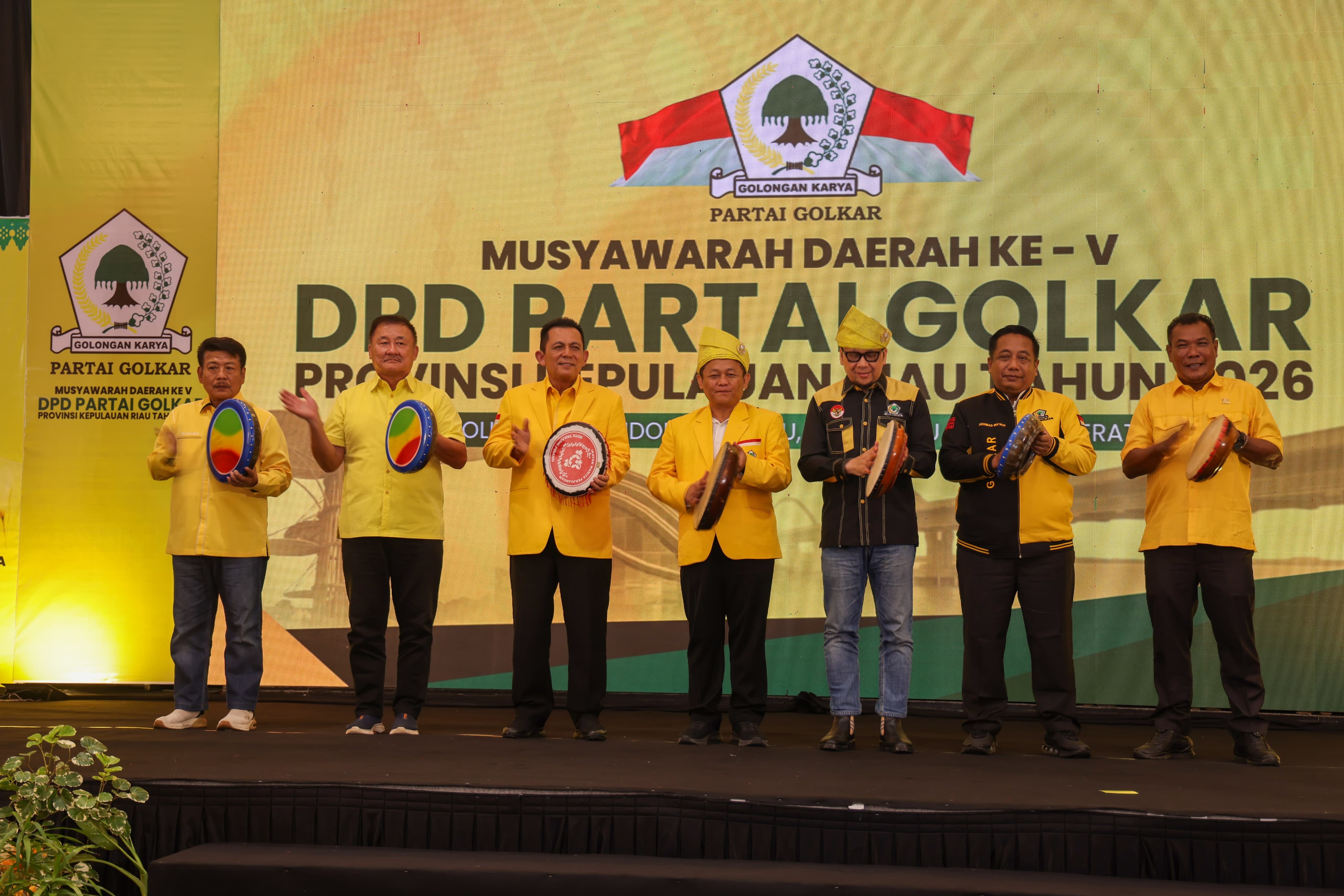 Gubernur Ansar Dorong Regenerasi saat Hadiri Musda V Partai Golkar Provinsi Kepulauan Riau
