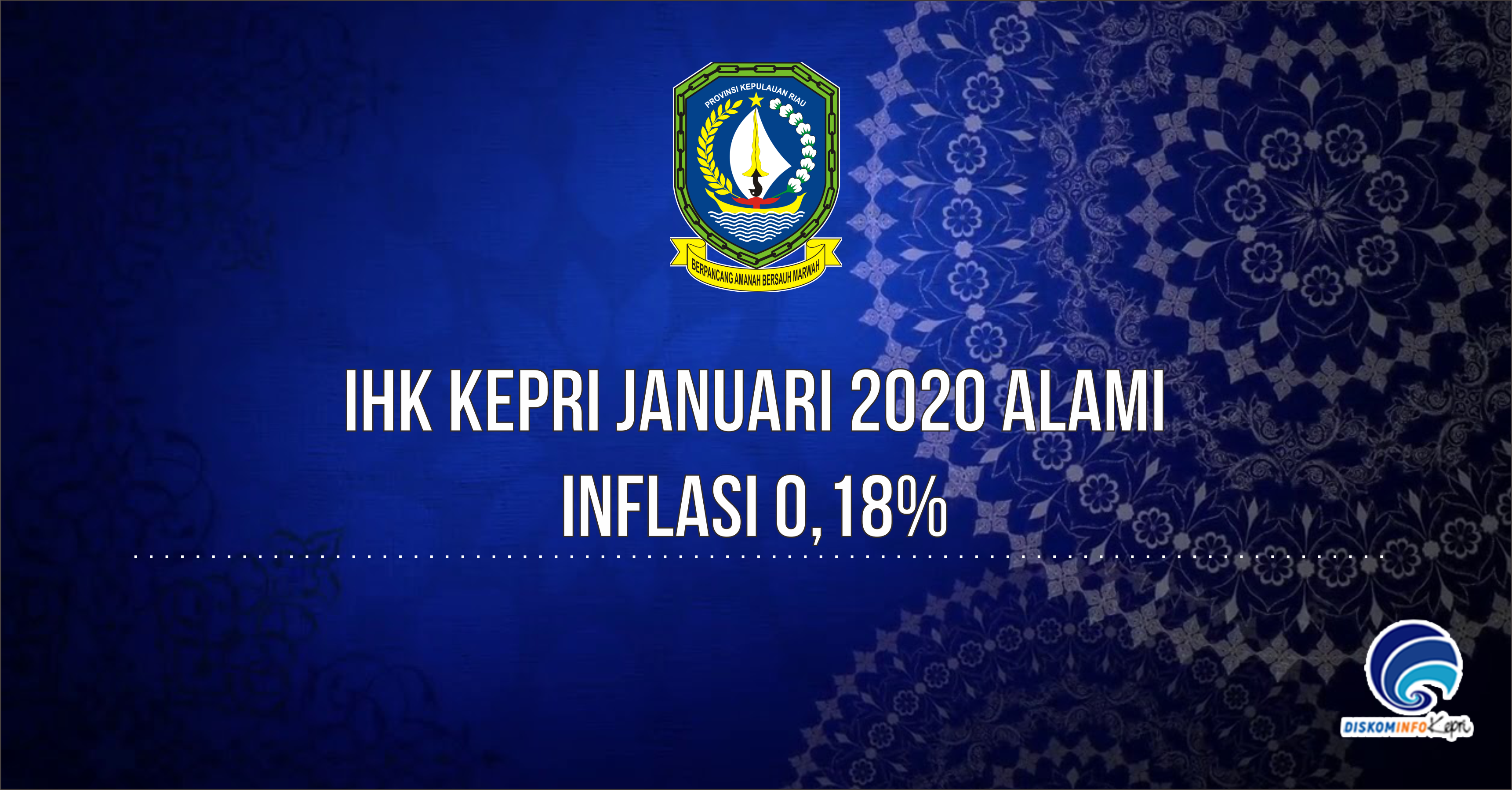IHK Kepri Januari 2020 Alami Inflasi 0,18 Persen