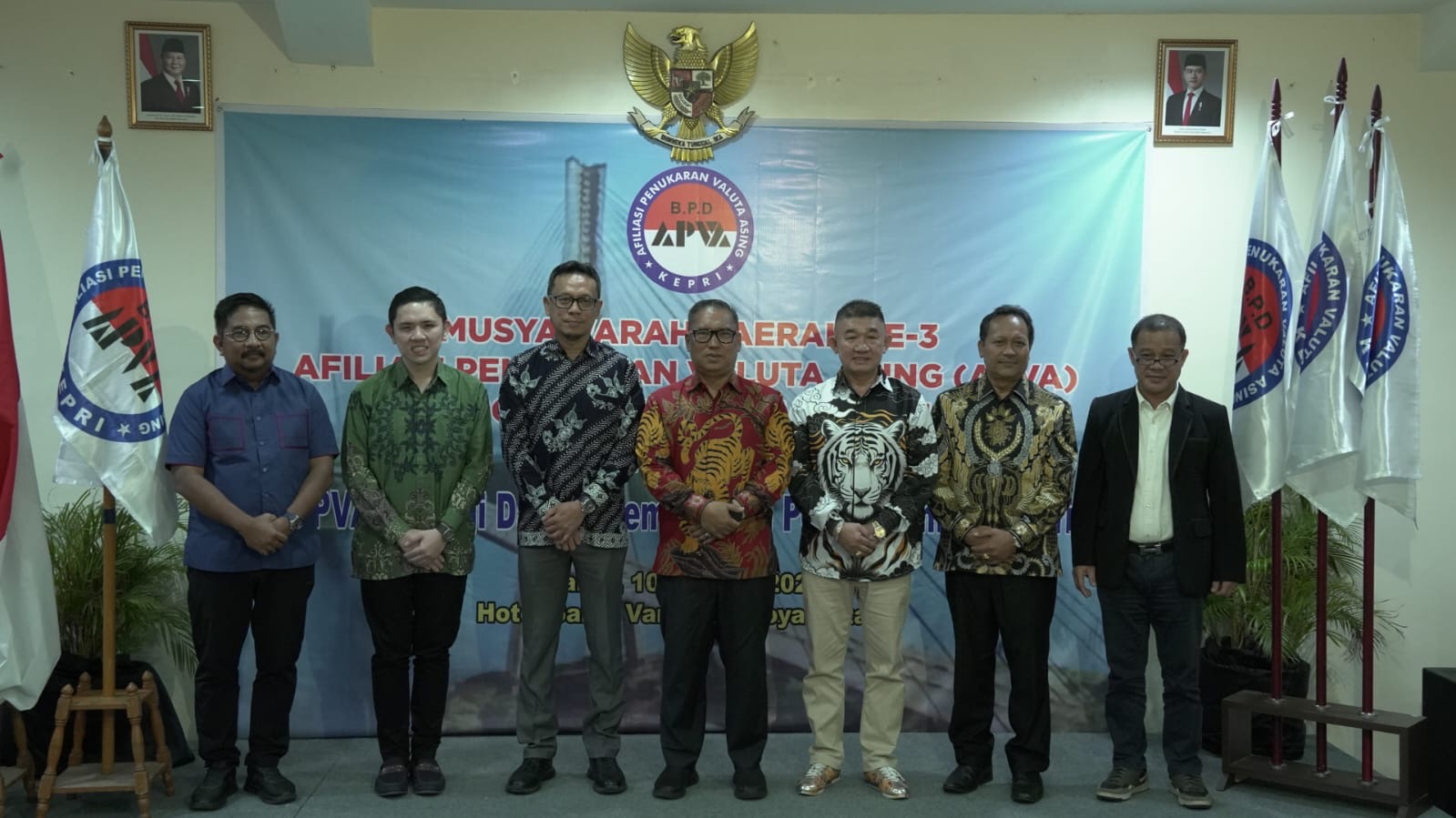Wagub Nyanyang Haris Minta APVA Kepri Jaga Stabilitas Transaksi Valas di Wilayah Perbatasan