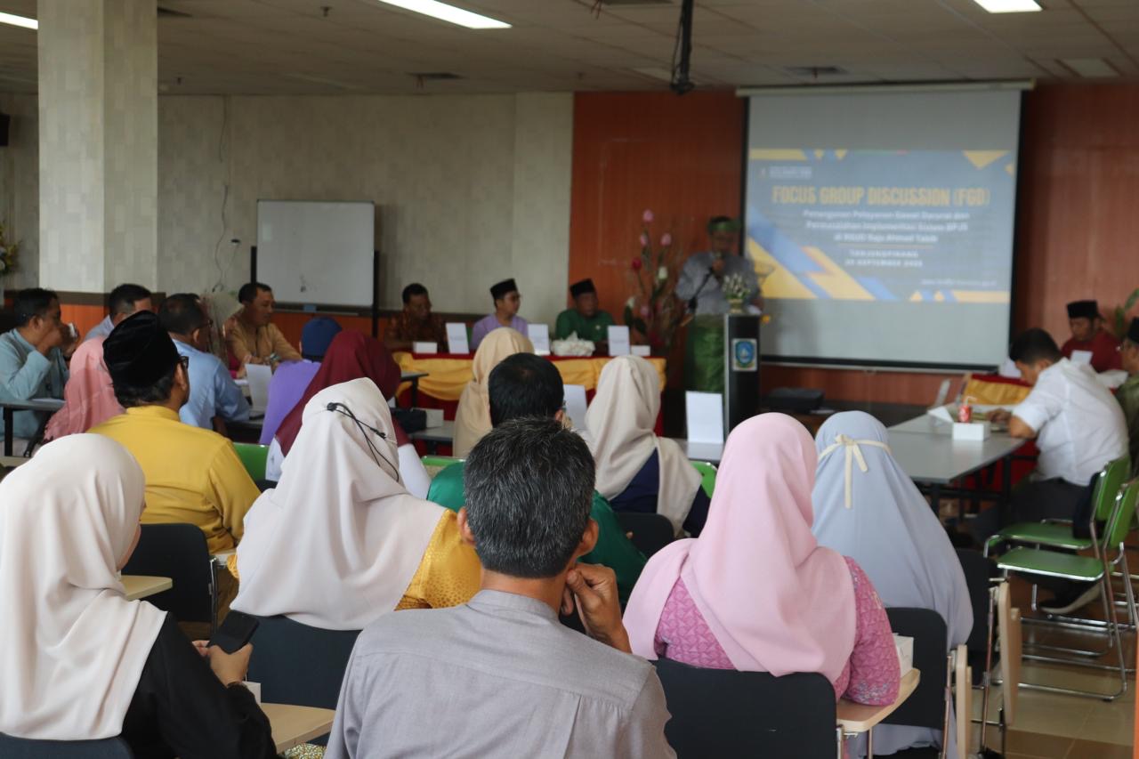 RSUD Raja Ahmad Tabib Gelar Focus Grup Discusion, (FGD)Angkat Isu False Emergency,