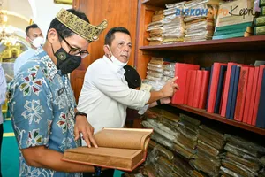 Sandiaga Uno: Jadikan Penyengat Ikon Pariwisata Halal dan Ekonomi Kreatif 