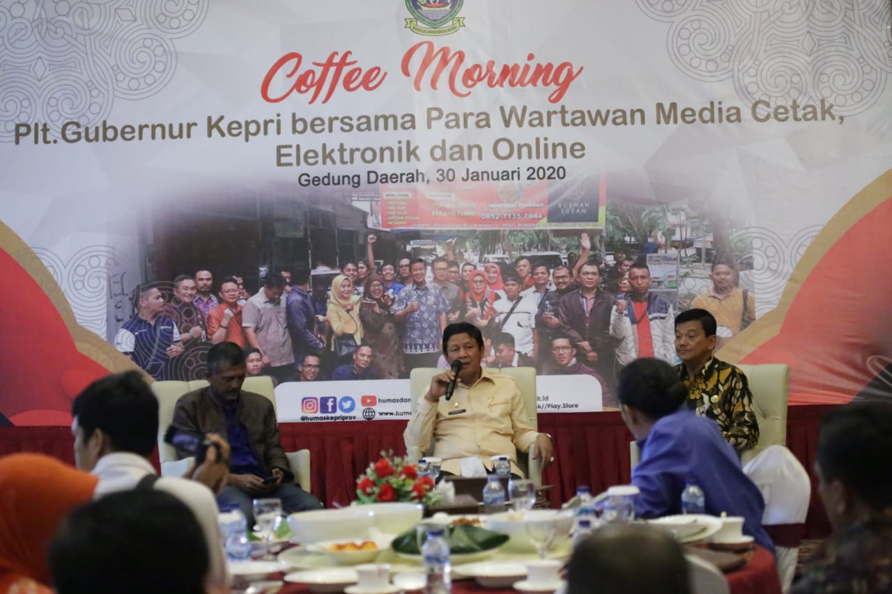 Pemprov Ajak Wartawan Kepri Bersinergi Bangun Kepri