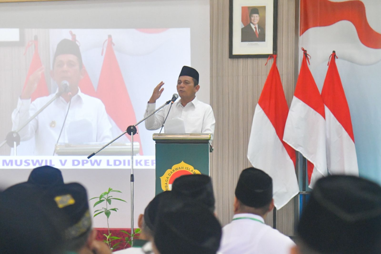 Buka Muswil LDII V Kepri, Gubernur Ansar Apresiasi Peran Dakwah dalam Membangun Negeri