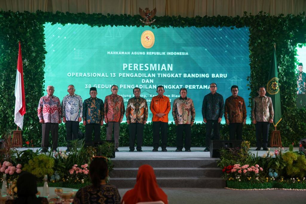 Kepri Kini Punya PT &  PTA yang Diresmikan oleh Ketua MA RI