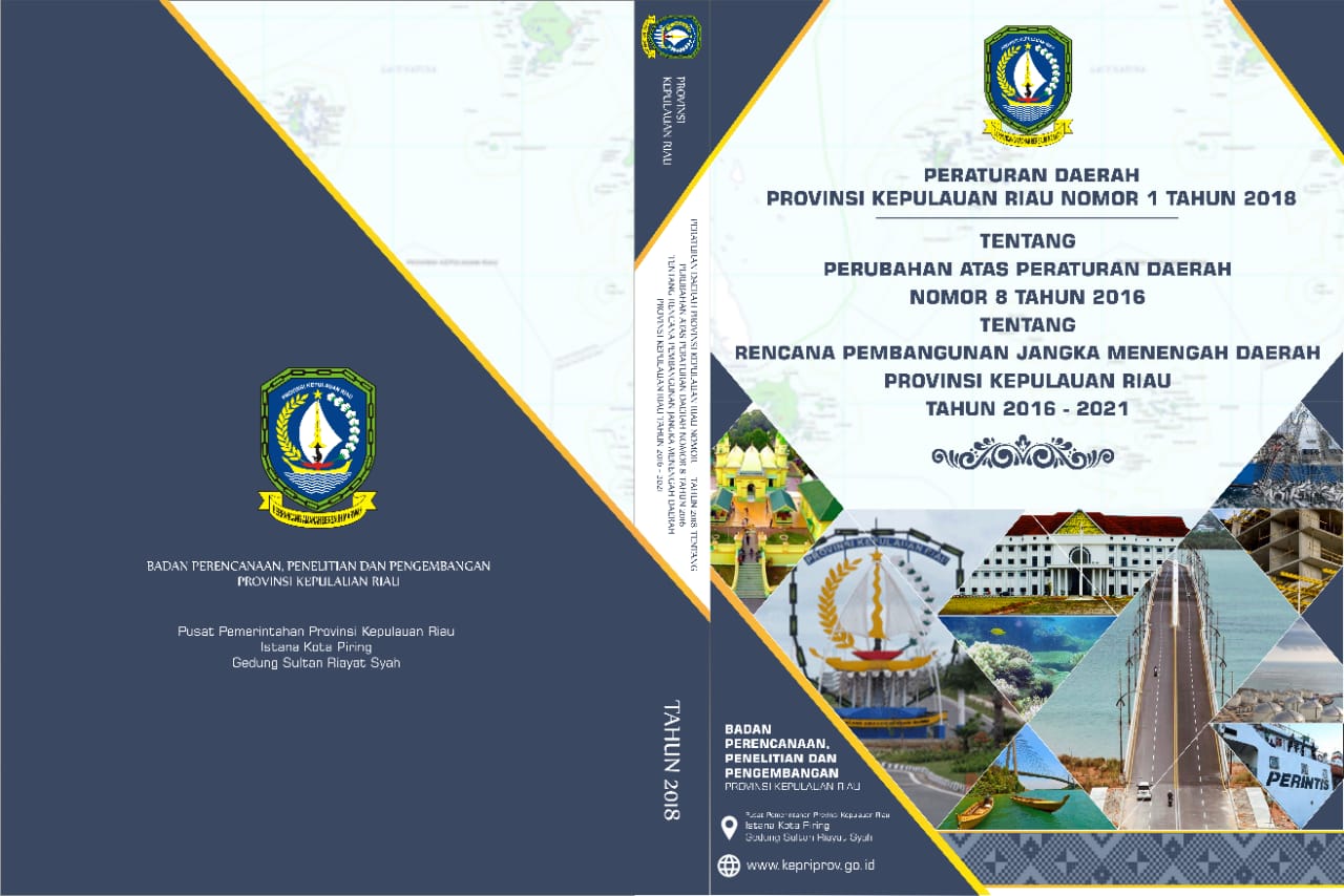 Rencana Pembangunan Jangka Menengah Daerah Provinsi Kepulauan Riau  Tahun 2016 - 2021