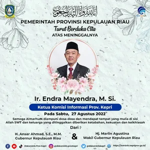 Ketua KI Kepri Tutup Usia di RSAB, Gubernur Ansar Langsung Temui Keluarganya