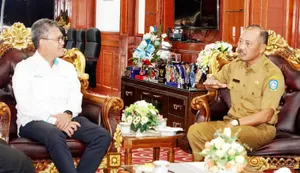 Perkuat Sinergi, Sekda Kepri Terima Kunjungan GM PT Pelindo Tanjungpinang