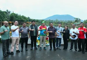 Tinjau Taman Pemancingan Poyotomo di Bintan, Menparekraf Beri Tiga Masukan Penting