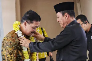 Gubernur dan Wagub Sambut Jehezkiel Devy Sudarso, Kajati Kepri yang Baru