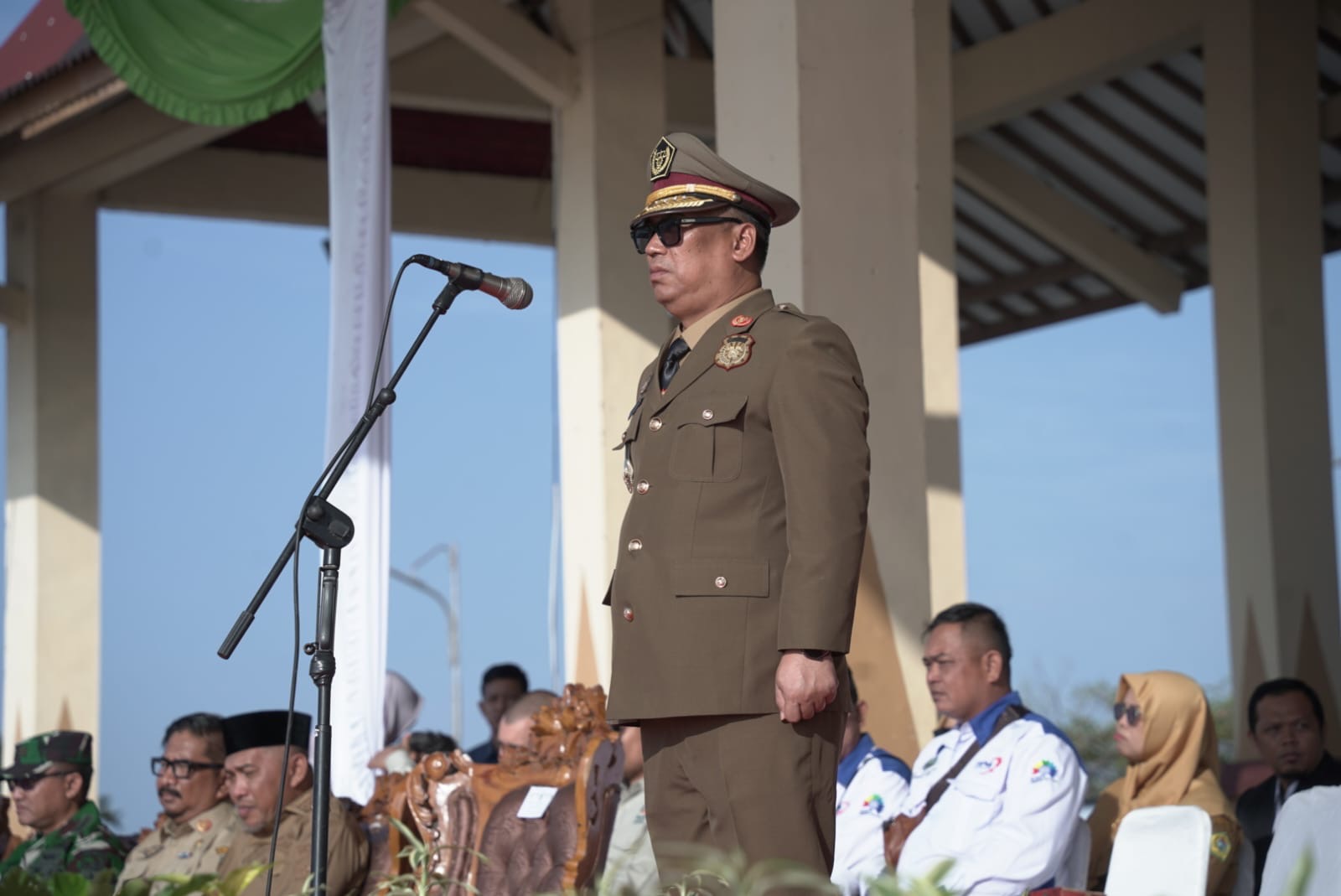Pimpin Apel Bulan K3 Nasional di Karimun, Wagub Nyanyang Ajak Bersama Terus Lindungi Pekerja