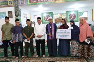 Gubernur Ansar Safari Ramadhan ke Masjid Al-Mukminin Tanjungpinang