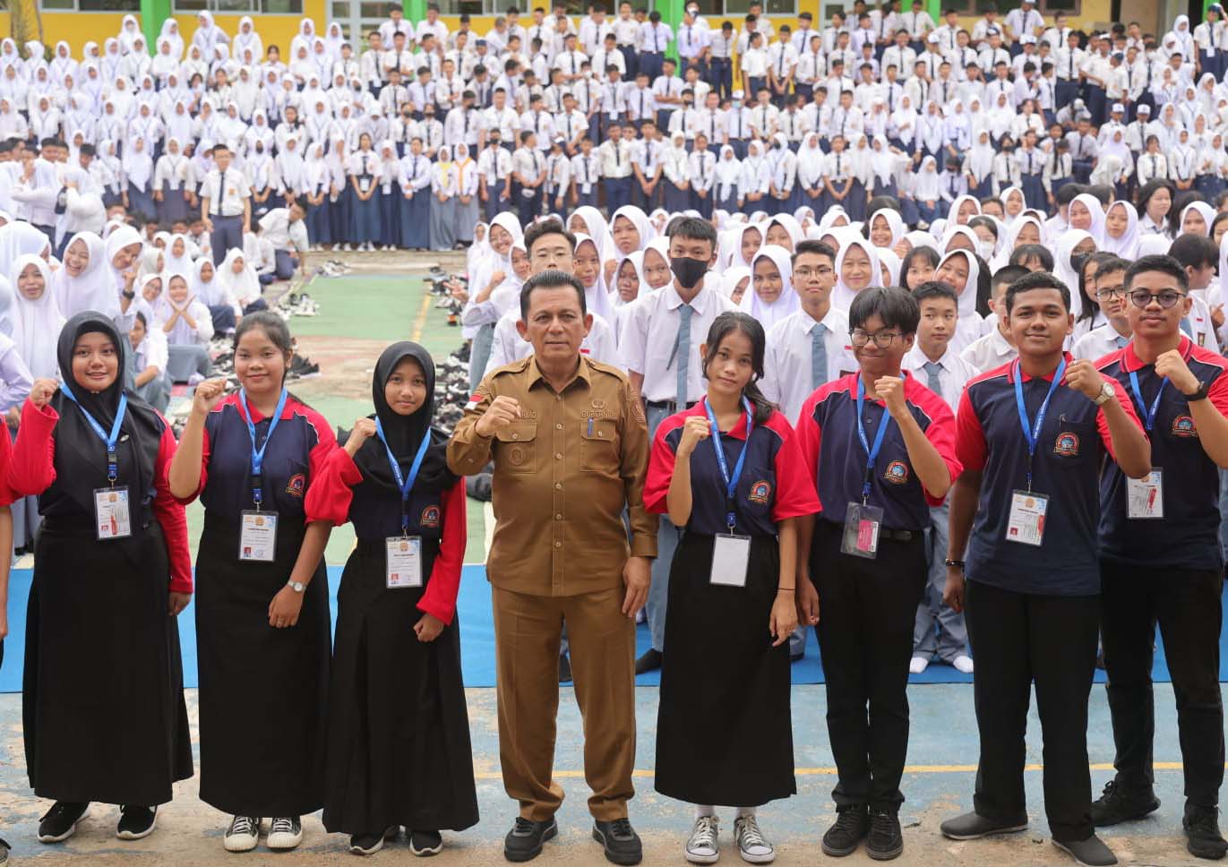 Berkunjung ke SMKN1 Tanjungpinang, Ansar : Tidak Ada Kesuksesan Tanpa Kerja Keras dan Doa Orangtua