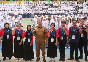 Berkunjung ke SMKN1 Tanjungpinang, Ansar : Tidak Ada Kesuksesan Tanpa Kerja Keras dan Doa Orangtua
