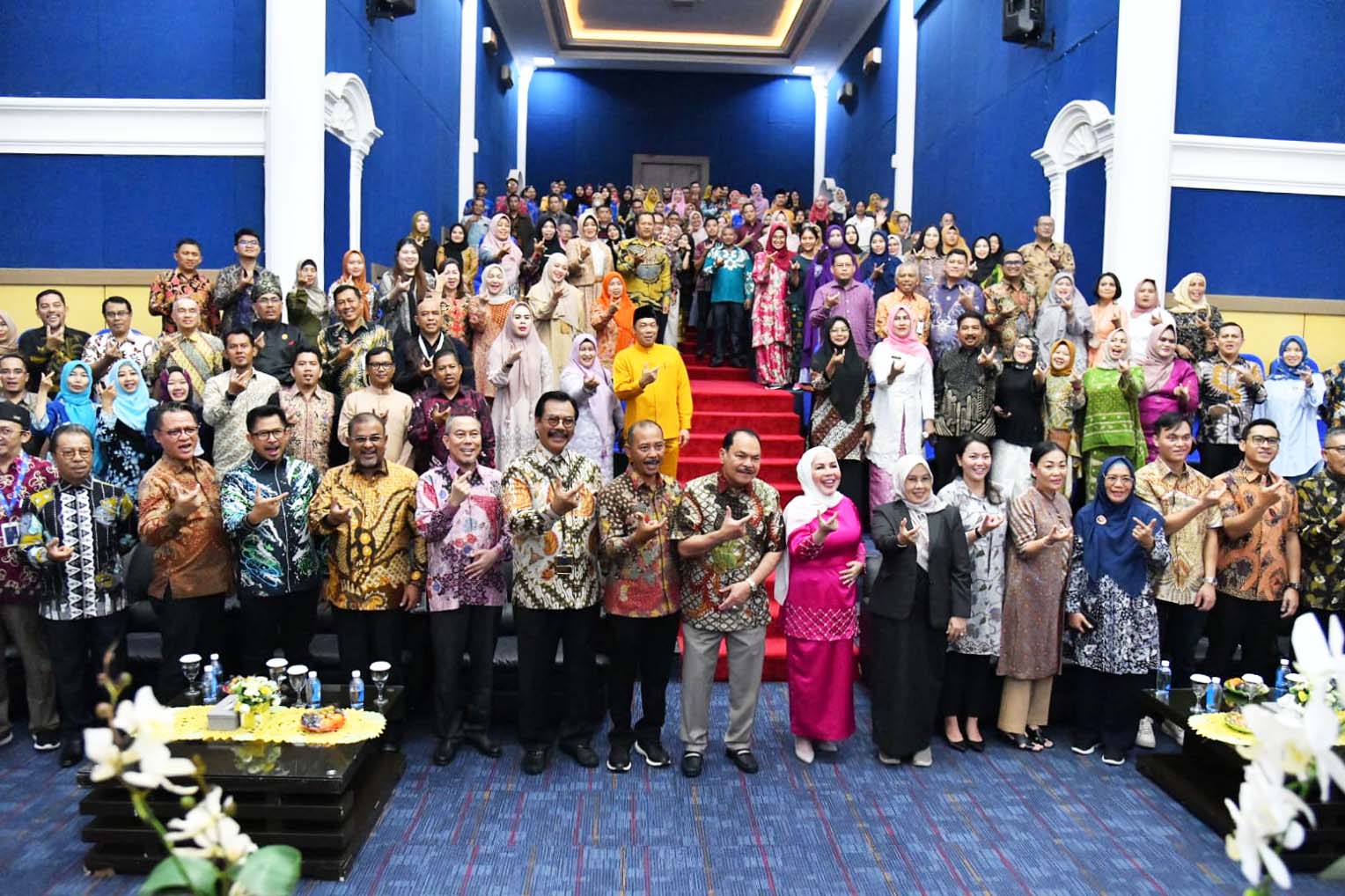 Sekdaprov Kepri Hadiri Pelantikan Rektor Uniba Batam