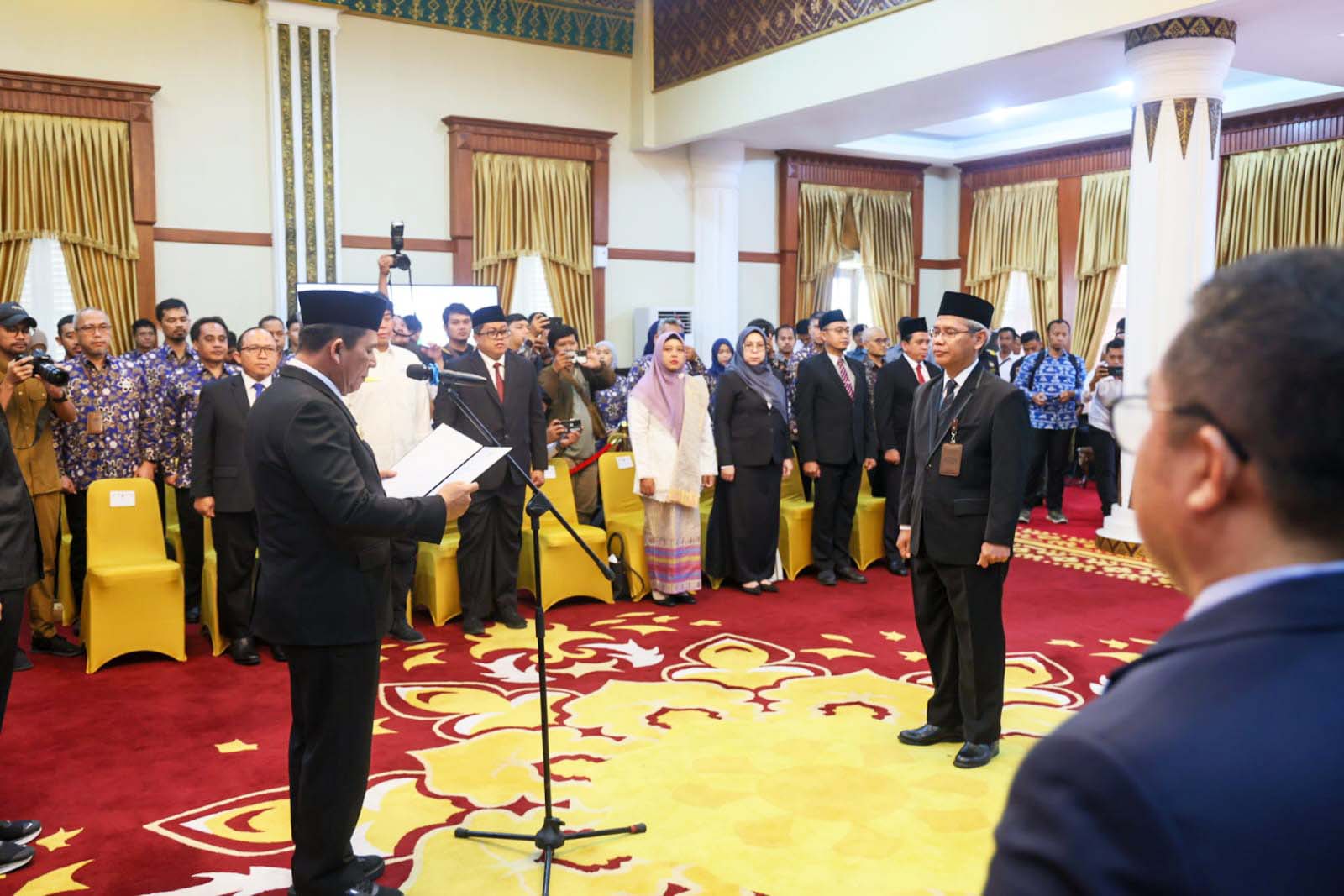 Gubernur Ansar Kukuhkan Hisyam Wahyudi sebagai Kepala Perwakilan BPKP Provinsi Kepri