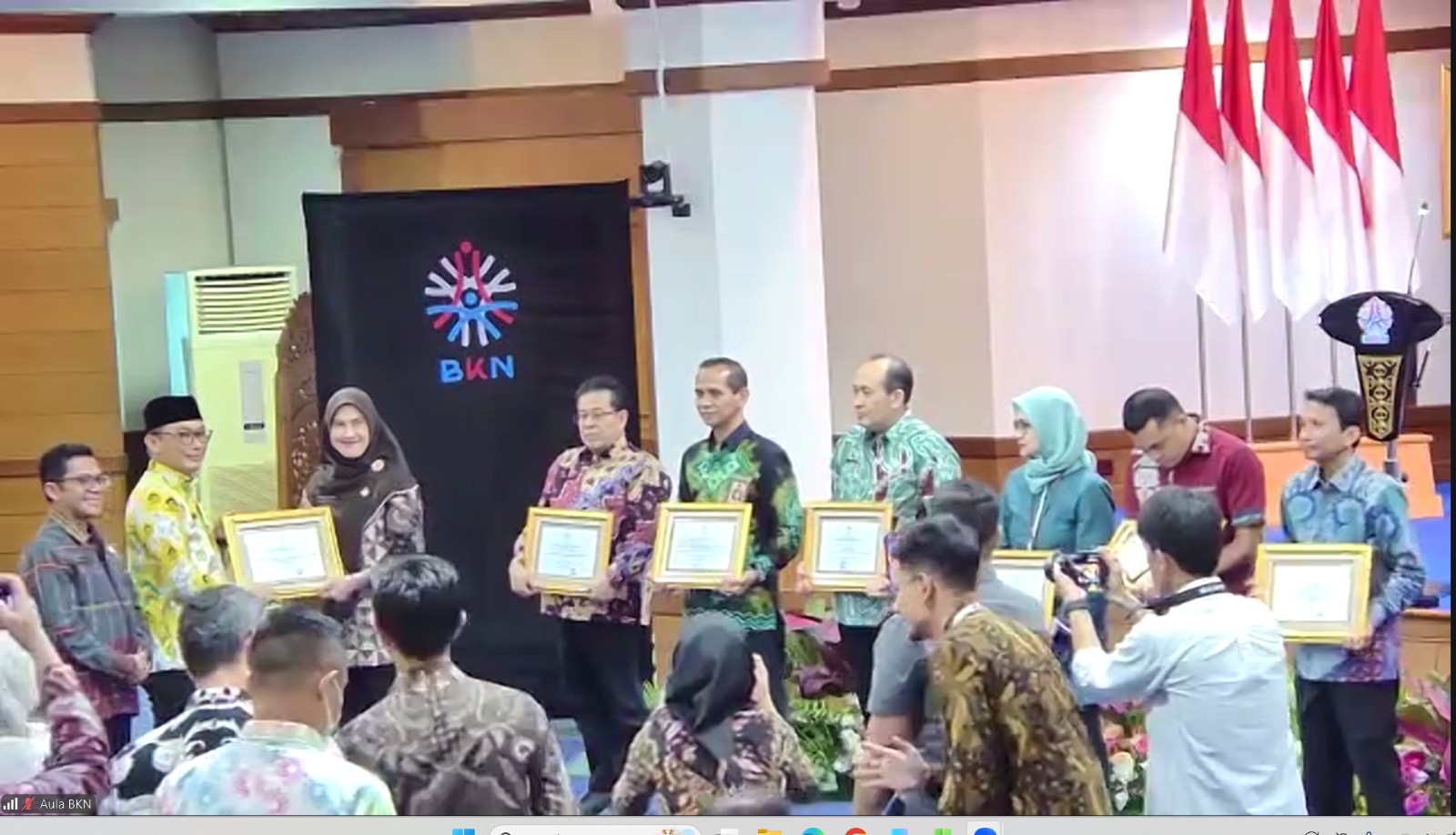 UPTD Penilaian Kompetensi Pegawai BKD dan KORPRI Kepri Raih Akreditasi A dari BKN