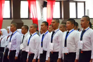 PERTEMPURAN CALON PRAJA 2017 DI TES PSIKOLOGI