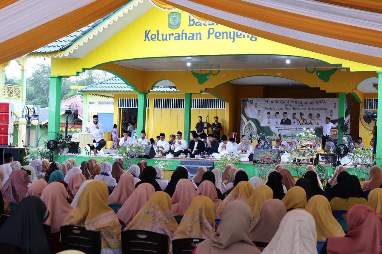 Peringatan Maulid Nabi Muhammad SAW di Penyengat, Ansar Ajak Masyarakat Teladani Rasulullah